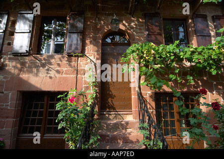 Casa a Collonges la Rouge Francia Foto Stock