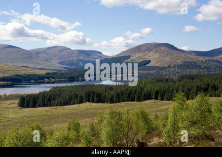 Vista sul Loch Tulla, Argyll and Bute Foto Stock