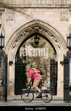 La Yale University di New Haven Connecticut Foto Stock