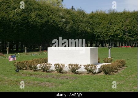 Franklin Delano Roosevelt FDR grave a Springwood Sito Storico Nazionale di Hyde Park di New York Foto Stock