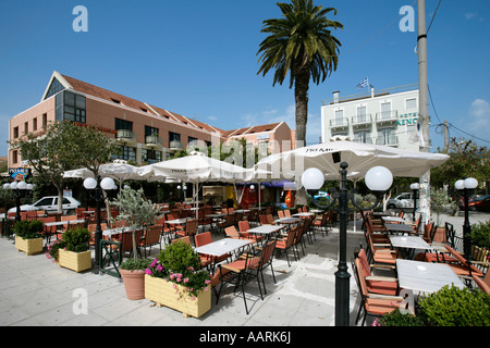 Vallianou Square, ARGOSTOLI, CEFALLONIA, ISOLE IONIE, Greecece Foto Stock