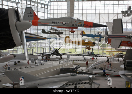 Grande Galleria di Boeing il Museo del Volo di Seattle, Washington Foto Stock