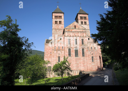 Chiesa di San Leger, Murbach Abbey, Foto Stock