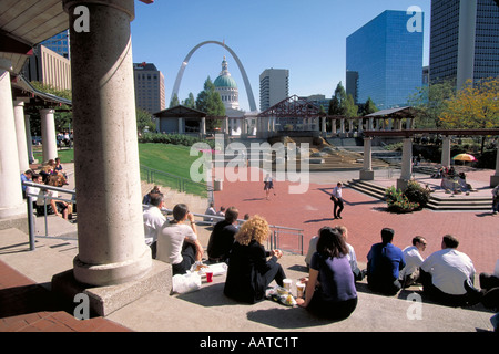 Elk271 1834 Missouri St Louis Gateway Mall Foto Stock