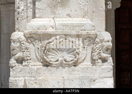 Monte Sant'Angelo, Gargano in Puglia, Italia Foto Stock
