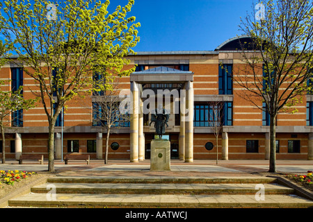 La Crown Court Building Middlesbrough Teesside Cleveland Foto Stock