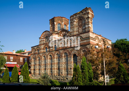 Gesù Cristo Pantocrator chiesa, Nesebar, Mar Nero, Bulgaria Foto Stock