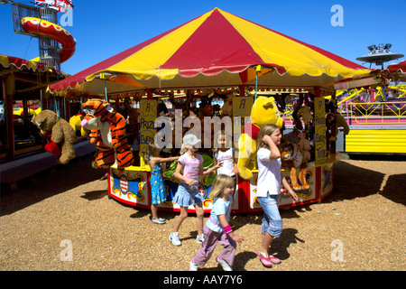 In Europa il Regno Unito Inghilterra sussex selsey luna park Foto Stock