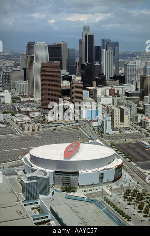 Staples arena per il centro cittadino di Los Angeles dove molte manifestazioni popolari di vario genere svolgerà Foto Stock