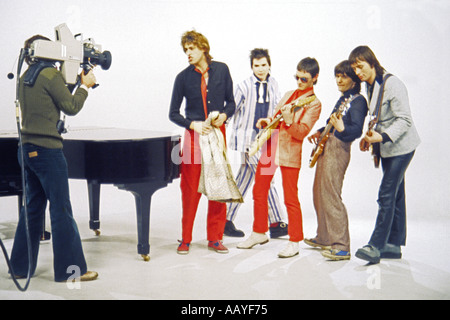 Bob Geldof cantante con Boomtown ratti la registrazione video di musica per Rat Trap in Molinare Studio London 19 OTTOBRE 1978 PER0037 Foto Stock