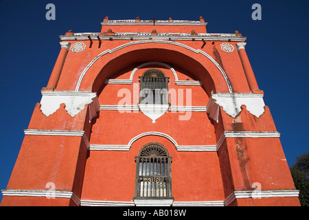 Il Templo del Carmen, Calle Miguel Hidalgo, San Cristobal de las Casas, Chiapas, Messico Foto Stock