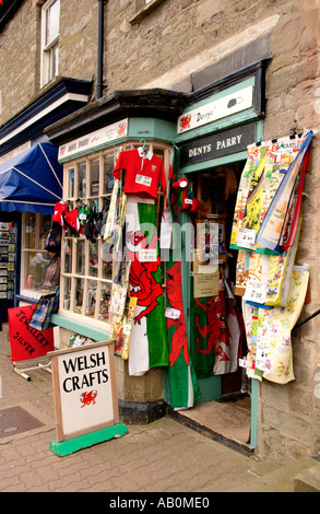 Denys Parry Welsh artigianato regali in Hay on Wye Powys Wales UK Foto Stock