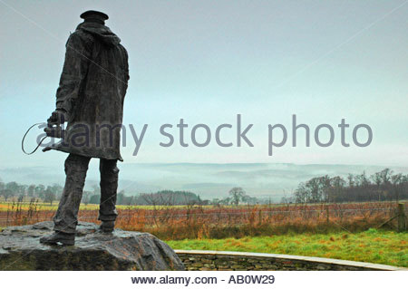 Il David Stirling monumento fondatore del SAS si trova a Doune Scozia Scotland Foto Stock