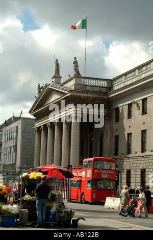 Dublino il generale Post Office 1818 O'Connell Street Foto Stock