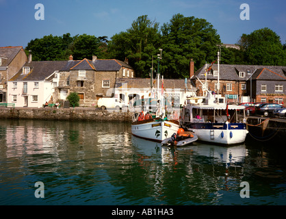 Regno Unito North Cornwall Porto a Padstow Foto Stock