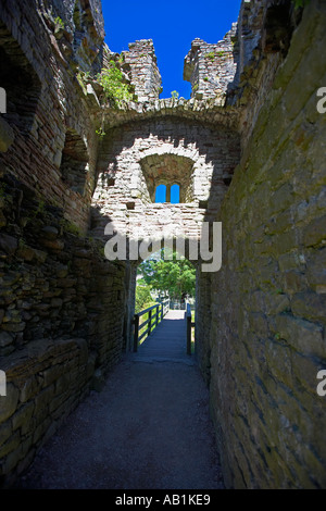 Coity Castle, South Glamorgan, Wales, Regno Unito Foto Stock