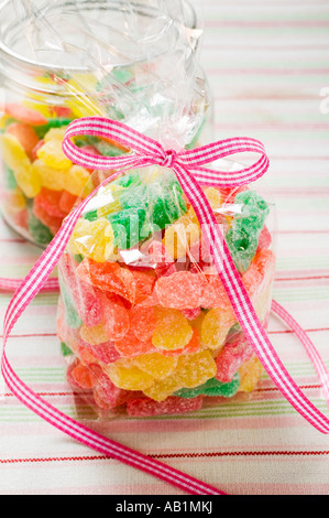 Sour fruttato dolci caramelle gommose FoodCollection USA Foto Stock