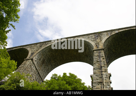 Le arcate del viadotto Craigmore vicino a Newry Foto Stock