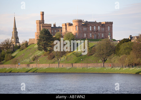 Castello di Inverness in Scozia Foto Stock