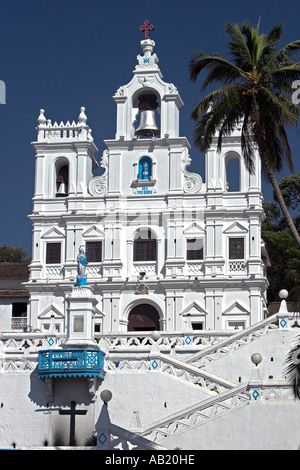 Chiesa di Nostra Signora dell Immacolata Concezione Panjim Goa in India Foto Stock