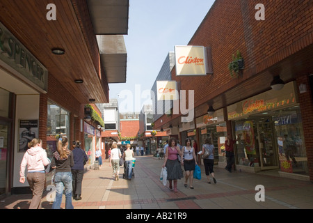 Centro città zona commerciale Colchester Essex GB UK Foto Stock