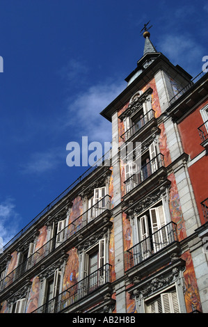 Real Casa de la Panaderia in Plaza Mayor Madrid Spagna Foto Stock