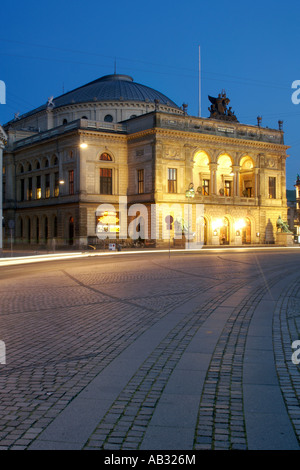 Il Royal Theatre (Kongelige Teater) in Copenhagen DANIMARCA. Foto Stock