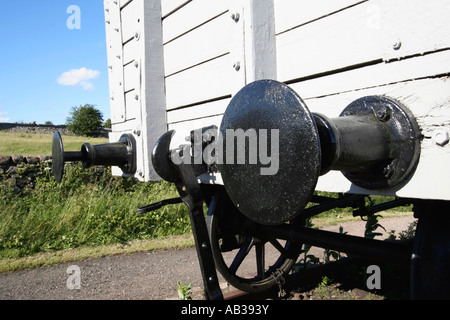 Carro ferroviario, Middletop top,Derbyshire,l'Inghilterra,UK Foto Stock