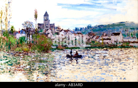 Vetheuil Claude Monet 1840 - 1926 Francia - Francese Foto Stock