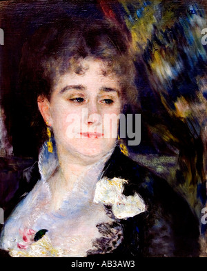 Madame Charpentier 1878 Pierre Auguste Renoir 1841-1919 impressionista francese Francia Foto Stock