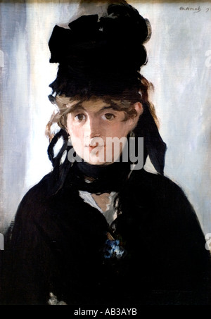 Berthe Morisot 1872 Édouard Manet 1832 - 1883 Francia - Francese Foto Stock