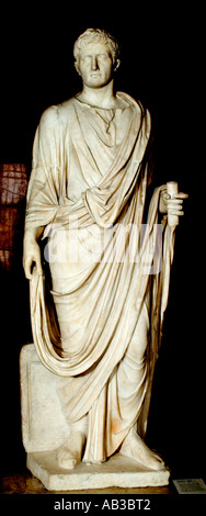 Augusto Imperatore (Ottaviano), regnò 27 BC-14 ANNUNCIO Foto Stock