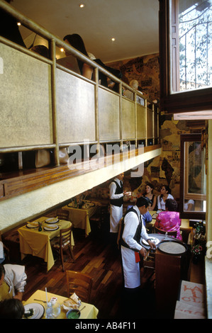 Scale Up ristorante La Tecla nella Roma quartiere di Città del Messico Foto Stock