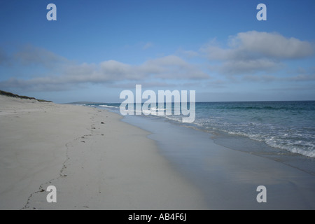 Spiaggia Berneray Ebridi Esterne della Scozia Giugno 2007 Foto Stock