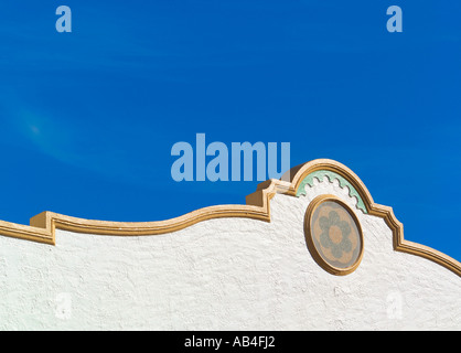 Art Deco dettaglio, Napier, Nuova Zelanda Foto Stock