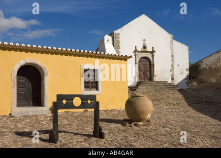 Castro Marim, le scorte e la Cappella Foto Stock