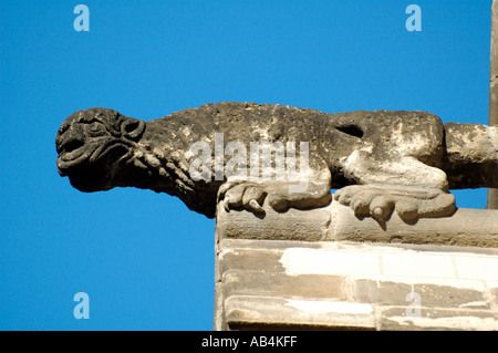 Gargoyle nel Barri Gotic, Barcellona, Spagna Foto Stock