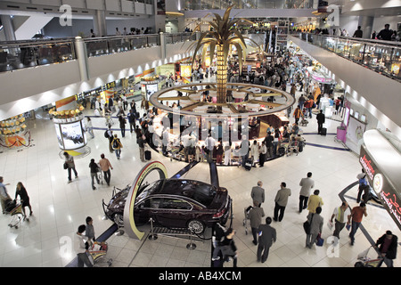 Duty free shop di Dubai International Airport Foto Stock