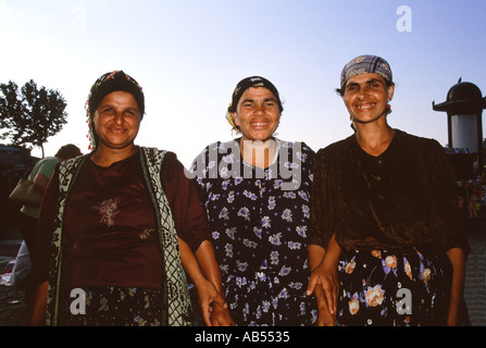 Gipsy donne Istanbul Turchia Foto Stock