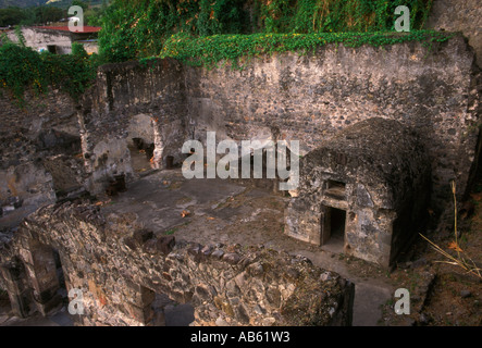 Cella di l'unico superstite del 8 maggio 1902 eruzione del Monte La Pelée città di Saint-Pierre Martinica Antille Francesi Foto Stock