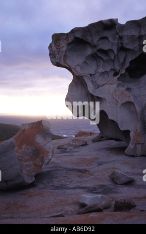 REMARKABLE ROCKS KIRKPATRICK Punto Parco Nazionale di Flinders Chase Kangaroo Island South Australia Foto Stock