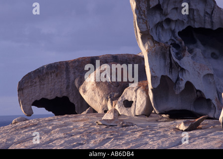 Remarkable Rocks kirkpatrick punto Parco Nazionale di Flinders Chase Kangaroo Island South Australia Foto Stock