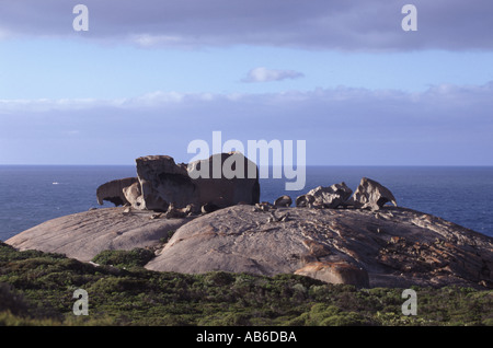 REMARKABLE ROCKS KIRKPATRICK Punto Parco Nazionale di Flinders Chase Kangaroo Island South Australia Foto Stock