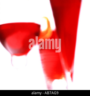 Bevande a base di mirtillo palustre Foto Stock