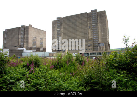 Trawsfynydd centrale nucleare Snowdonia nel Galles Foto Stock