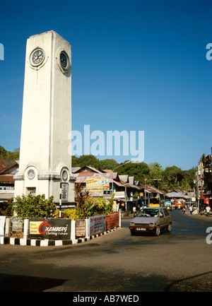 India Andamane del Sud isole di Port Blair Aberdeen Bazaar di Clock Tower Foto Stock