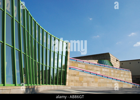 Nuova Galleria di Stato, architekt James Stirling, Stoccarda Baden Württemberg Germania Foto Stock