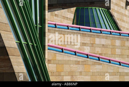 Nuova Galleria di Stato, architekt James Stirling, Stoccarda Baden Württemberg Germania Foto Stock