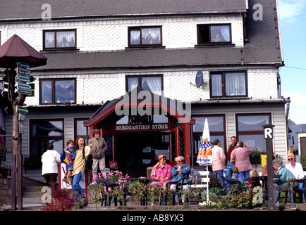 Ristorante Rennsteig Germania tedesco Foto Stock