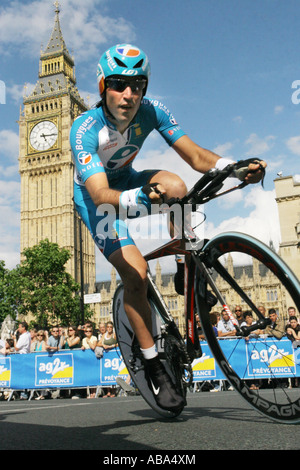 Tour de France time trial, Westminster London Foto Stock